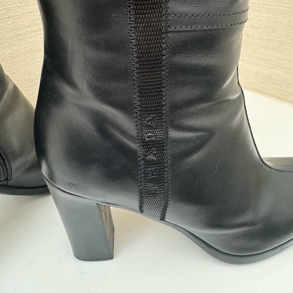 Prada Black Boots - Picture 8 of 9